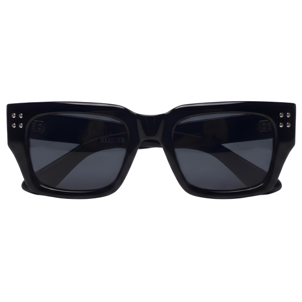 Urban Rivet Square Sunglasses with Premium Acetate Frame and UV400 Lenses