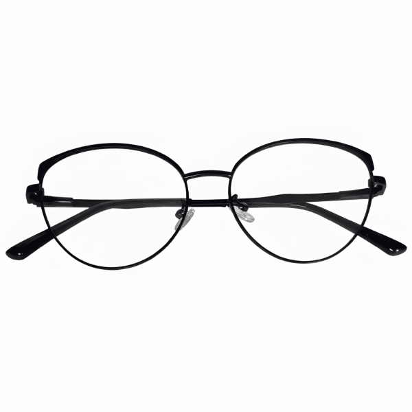 Matte grey round eyeglasses with stainless steel full rim frame lightweight design - Nations Optics