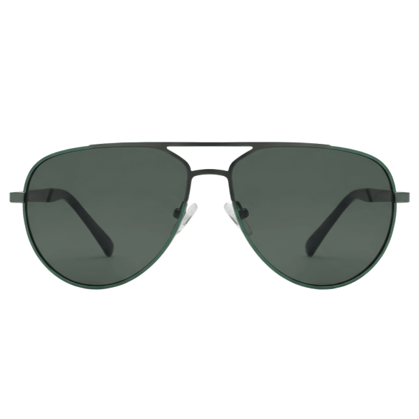 Nations Optics AeroTitan Green Aviator Eyeglasses