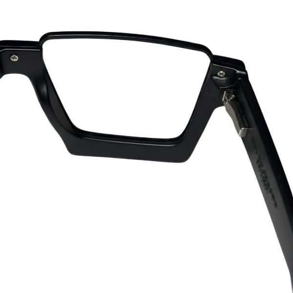 Emerald Bold Geometric Square Full-Rim Frames