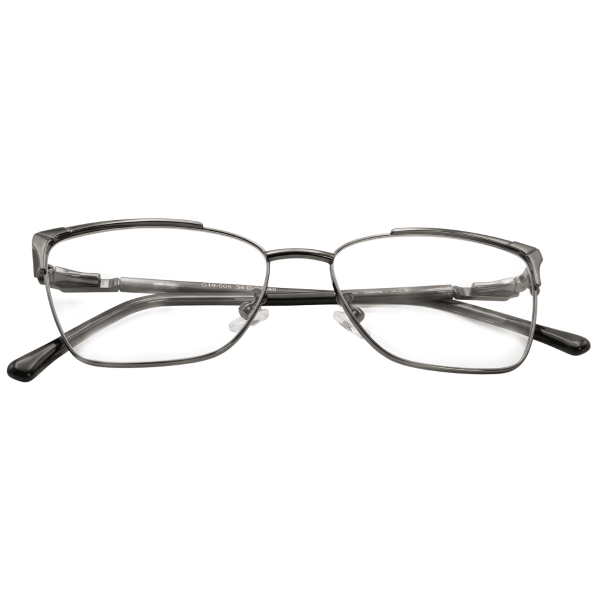 SlatePro Executive Rectangular Eyeglasses