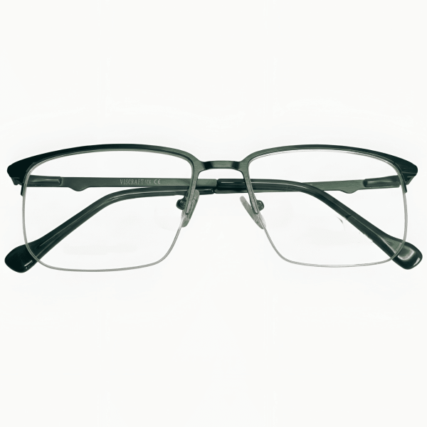 Titanium Rimless Modified Rectangular Eyeglasses - Nations Optics