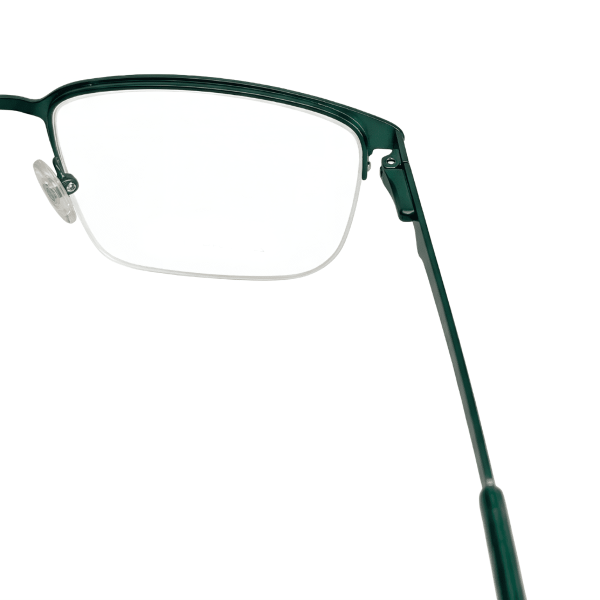 Titanium Rimless Modified Rectangular Eyeglasses - Nations Optics