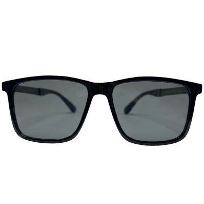 Classic Black Square Sunglasses