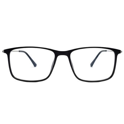 Classic black Rectangular Full-Rim Eyeglasses Frame