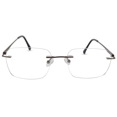 Aureon Arc Rimless Eyeglasses 