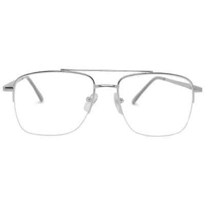 Sterling Aero Double-Bar Eyeglasses 