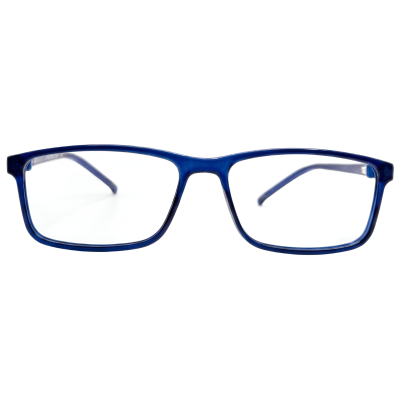 OceanSpark Royal Blue Transparent Eyeglasses