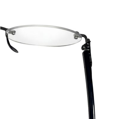 Premium Black Metal Eyeglasses – Lightweight Rimless Frames for Women