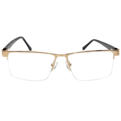 Aurora Luxe Semi Rimless Rectangular Eyeglass Frame