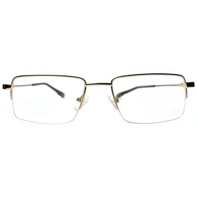 Imperial Crest Semi Rimless Rectangular Eyeglass Frame