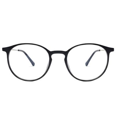 AirLight Rounded Full Rim Eyeglasses for Women – Black