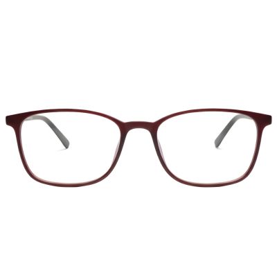 AirLight TR90 Full Rim Rounded Eyeglasses – Maroon