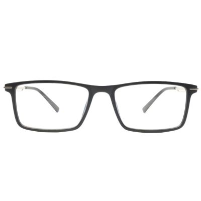 AirLight TR90 Lightweight Rectangular Eyeglasses – Black