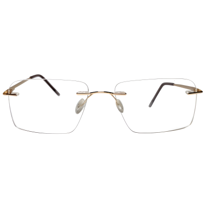 Aurelio Essential Rimless Eyeglasses