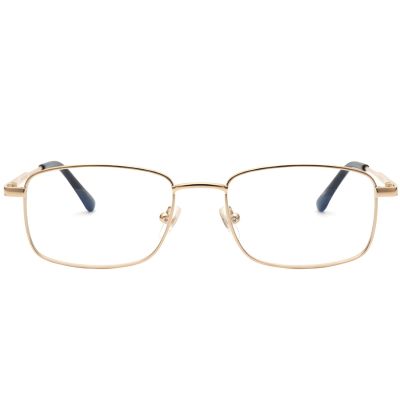 Black Titanium Soft-Rectangle Eyeglasses – Unisex