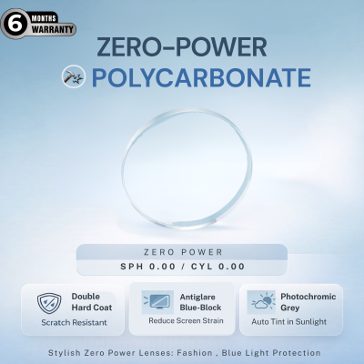 Nations Optics Zero Power – Polycarbonate Lenses – Blue Block Photo Grey