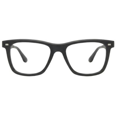 Charcoal Fade Rectangular Frames with Red Relief Temples