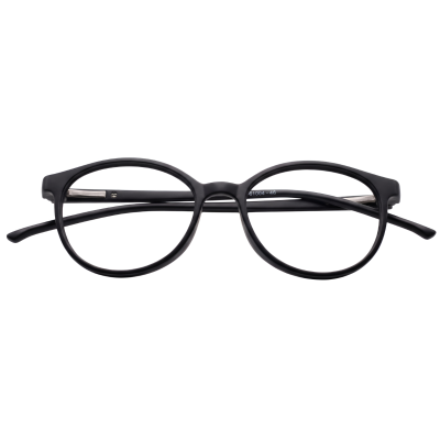 Classic Black Full Rim Eyeglasses