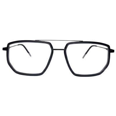 Corbin Aviator Eyeglasses — Slate Grey