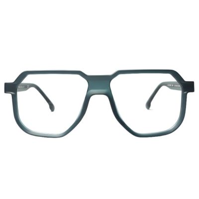 Deep Emerald Geometric Navigator Vision Frames