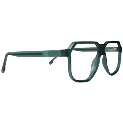 Deep Emerald Geometric Navigator Vision Frames