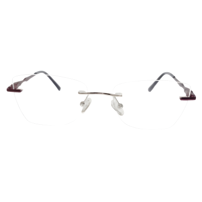 Delacroix Rimless Eyeglasses