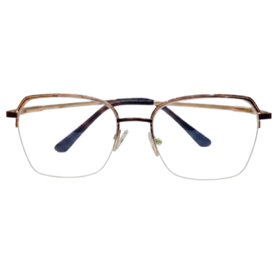 Harrow Grace Semi-Rimless Cat-Eye Eyeglasses
