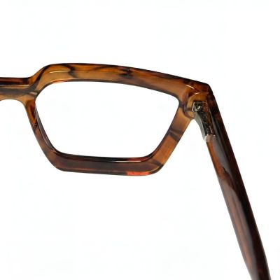 Havana Brown Wood-Grain Inspired Bold Frames