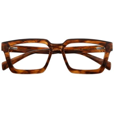 Havana Brown Wood-Grain Inspired Bold Frames