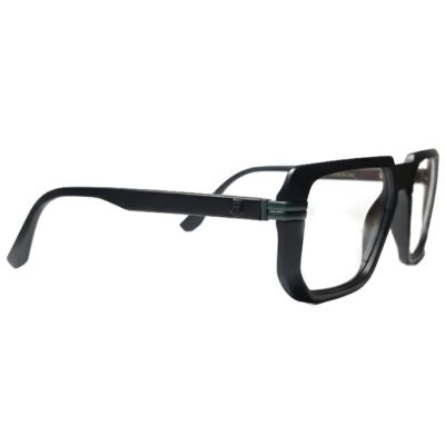 Nations Optics Sepia Amber Gradient Chunky Square Designer Frames