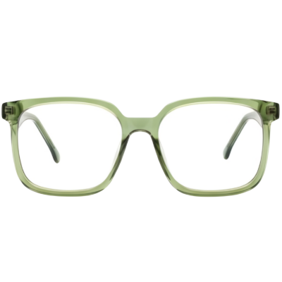 Sage Transparent TR90 Full Rim Square Eyeglasses