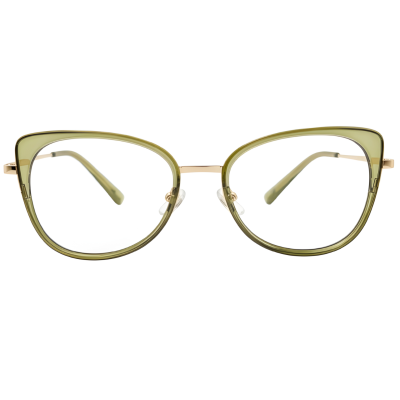 slim cat eye full rim designer eyeglasses for women
