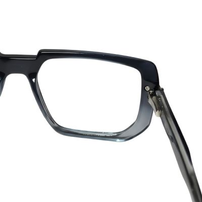 Shadow Fade Bold Square Full-Rim Eyeglasses