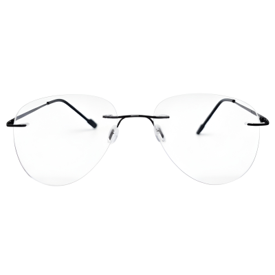 Sterling Vale Rimless Aviator Eyeglasses