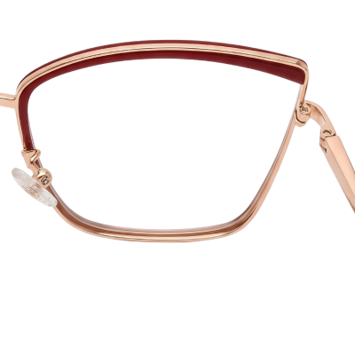 Titanium Air-Light Full Rim Aviator Eyeglasses