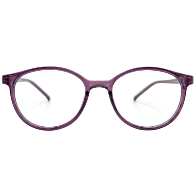Violet Aura Transparent Eyeglasses for Women