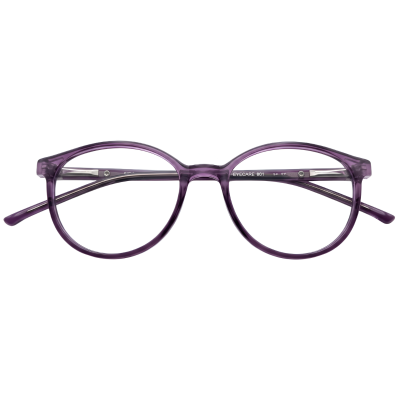 Violet Aura Transparent Eyeglasses for Women
