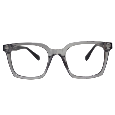 Whitmore Square Eyeglasses — Translucent Grey