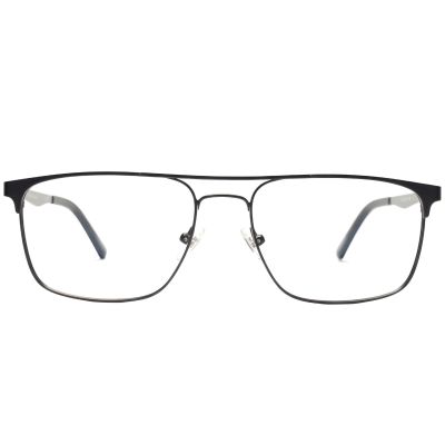 Men’s Ultra-Light Titanium Full Rim Modified Rectangle – Black