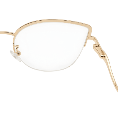 Roseline AirLite Cat-Eye Semi Rimless Eyeglass