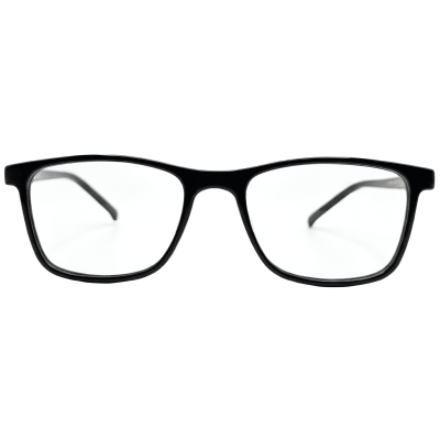 NoirEdge Classic Rectangular Eyeglasses