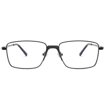Vortiq ProBridge Rectangular Metal Eyeglass Frame