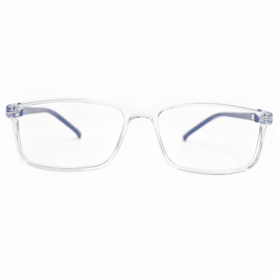 AquaLite Crystal Clear Blue Kids Eyeglasses