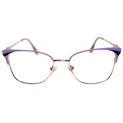 Aurielle Cat-Eye Browline Eyeglasses