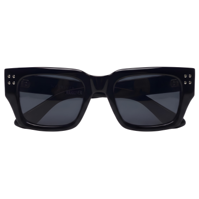 Urban Rivet Square Sunglasses with Premium Acetate Frame and UV400 Lenses
