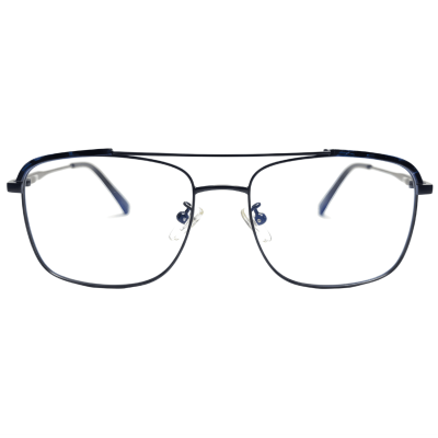Men’s Titanium Full Rim Modified Rectangle Air-Light Eyeglasses Series