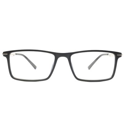 AirLight TR90 Lightweight Rectangular Eyeglasses – Black