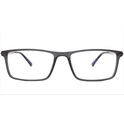 AirLight TR90 Lightweight Rectangular Eyeglasses – Black