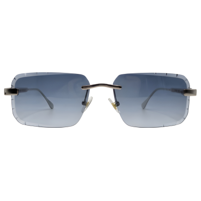 Azure Vista Rimless Sunglasses 